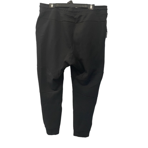 NIKE Men’s Black Jogger Fleece Zipper pockets Sweatpants 2XL - Picture 2 of 9